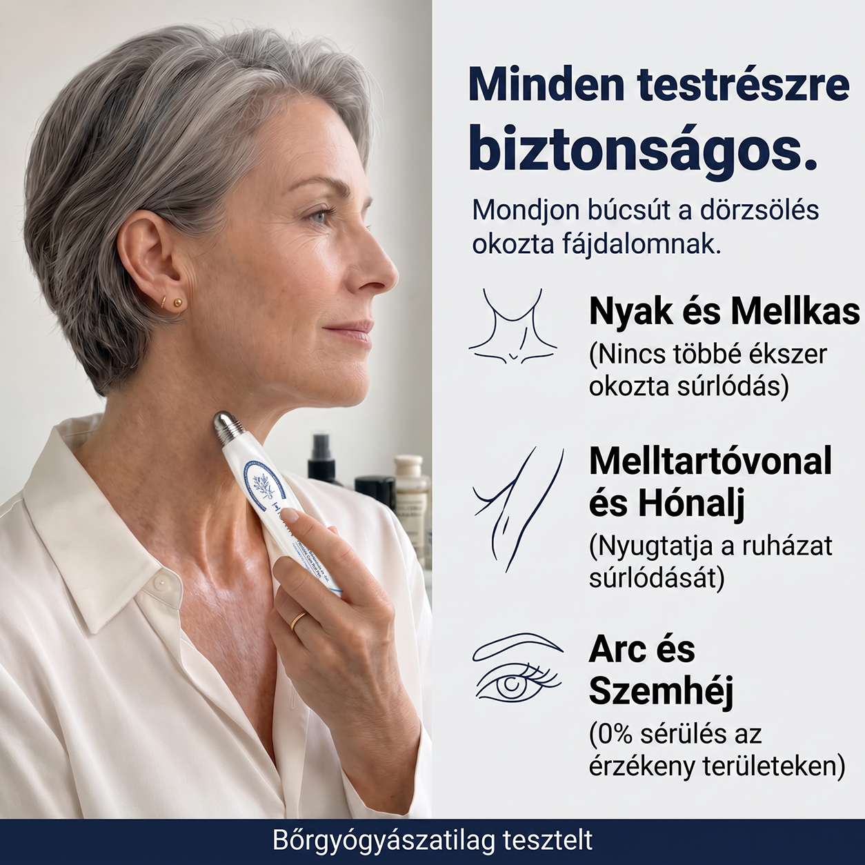 🌟HISKIN®👩‍⚕️ 7 napos bőrcimpa- és folteltávolító fájdalommentes, heg nélküli fejlett bőrhibakezelő görgős toll