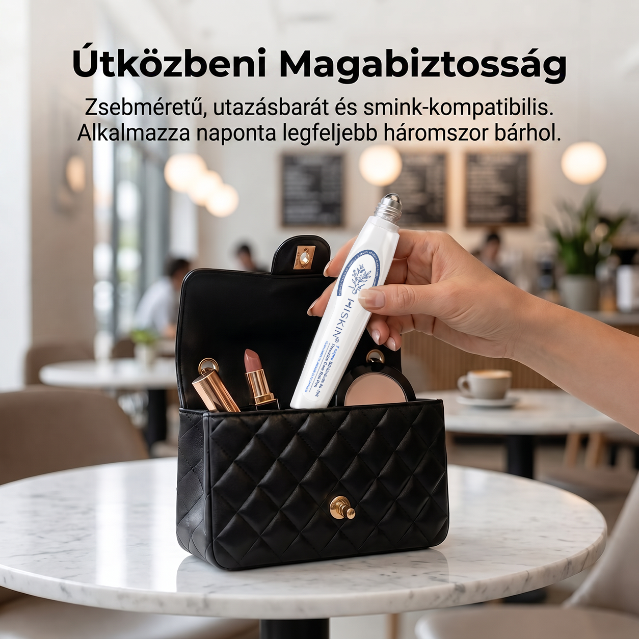 🌟HISKIN®👩‍⚕️ 7 napos bőrcimpa- és folteltávolító fájdalommentes, heg nélküli fejlett bőrhibakezelő görgős toll