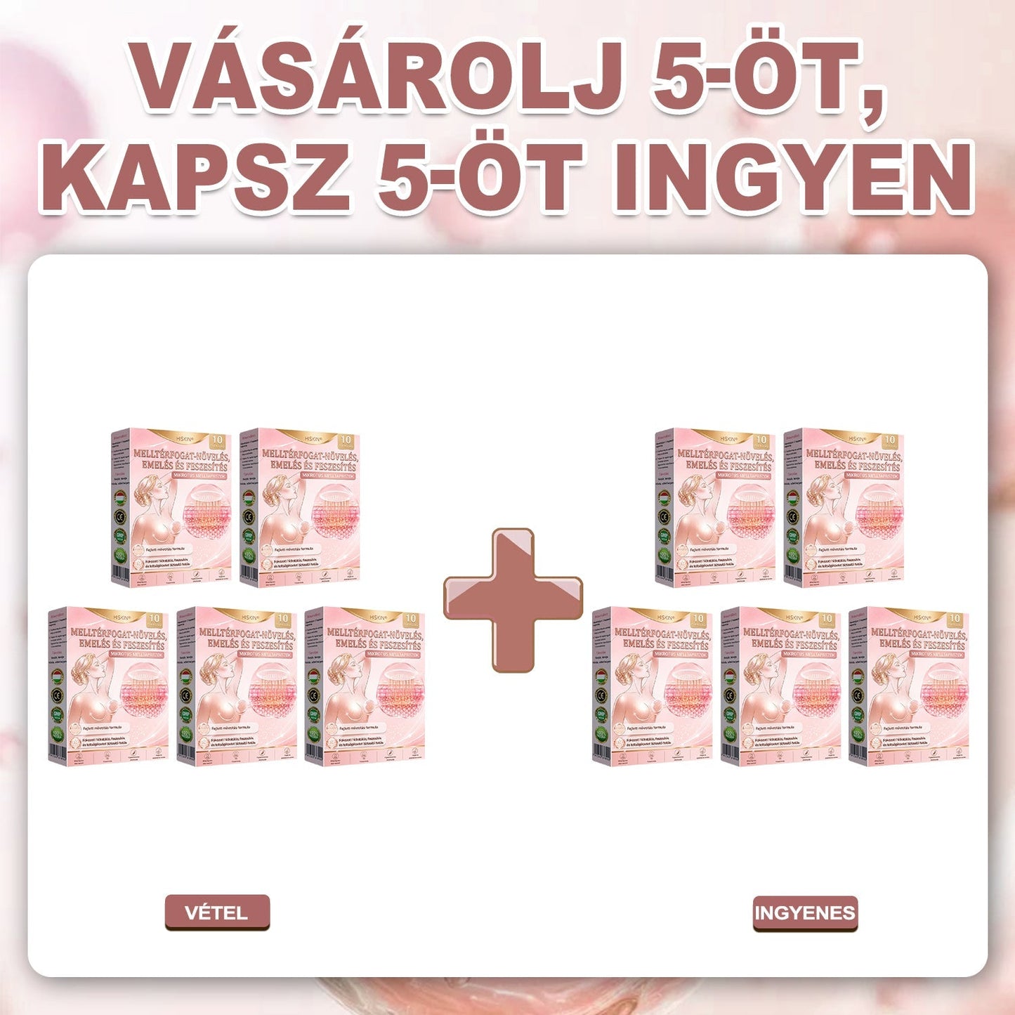 🌟HISKIN® MELLEMELŐ ÉS FESZESÍTŐ MIKROTŰS TAPASZOK