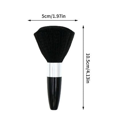 New Soft Neck Face Duster Barber Black Beard Brushes Hair Cleaning Hairbrush Salon Cutting Hairdressing Styling Makeup Tools