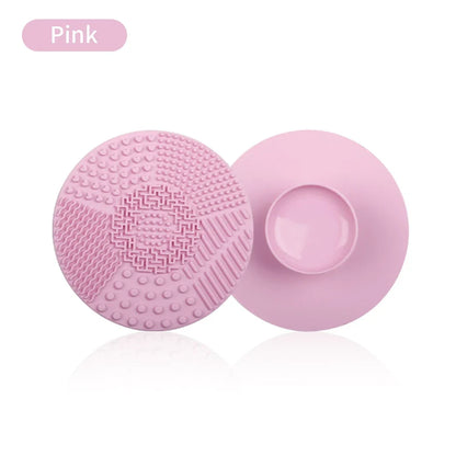 Silicone Makeup Brush Cleaner Mat Cosmetics Brush Cleaning Tool Mat Professional Eyeshadow Foundation Brush Cleaner Mat Makeup