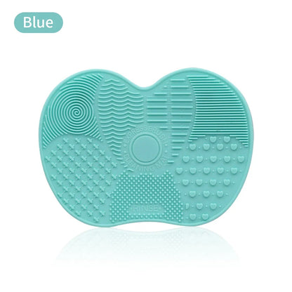 Silicone Makeup Brush Cleaner Mat Cosmetics Brush Cleaning Tool Mat Professional Eyeshadow Foundation Brush Cleaner Mat Makeup
