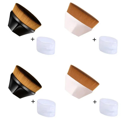 1/2/3/4pcs Make Up New Magic Makeup Brush Beauty Powder Face Blush Brushes Portable Professional Foundation Brush Cosmetics Soft