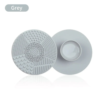 Silicone Makeup Brush Cleaner Mat Cosmetics Brush Cleaning Tool Mat Professional Eyeshadow Foundation Brush Cleaner Mat Makeup